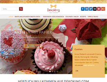 Tablet Screenshot of dekoking.com